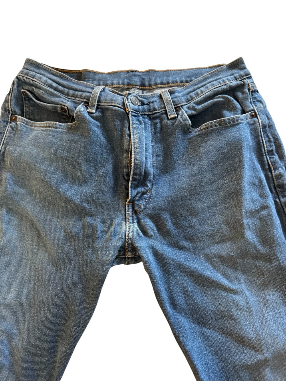 Levi's Men's Straight 505 Jeans in Faded Blue